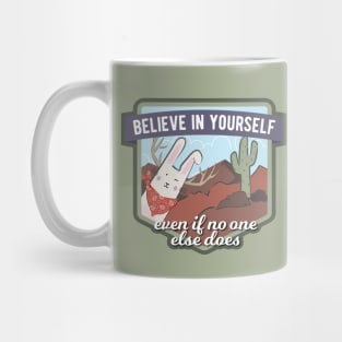 Believe in Yourself Jackalope - Desert Southwest Mug